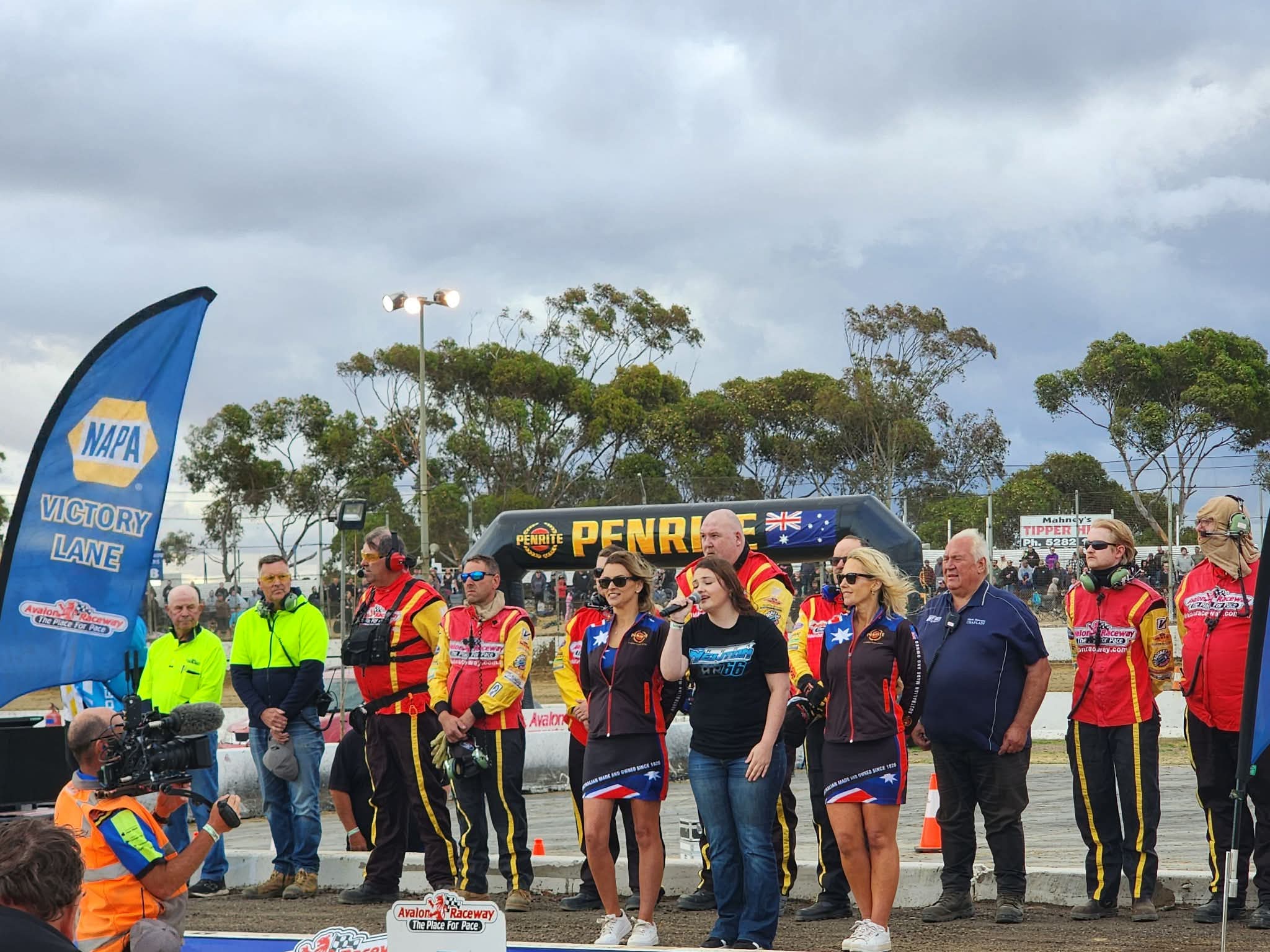 Avalon Raceway crew